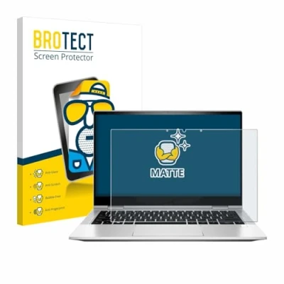 Abbildung von BROTECT Entspiegelungs Schutzfolie für HP EliteBook x360 830 G8 Matte Displayschutz Folie, Anti Reflex, Fingerprint