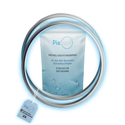 Abbildung von Schnellkochtopf Dichtungsring 2x Piebert Dichtung 39154 22cm für Silit Sicomatic®
