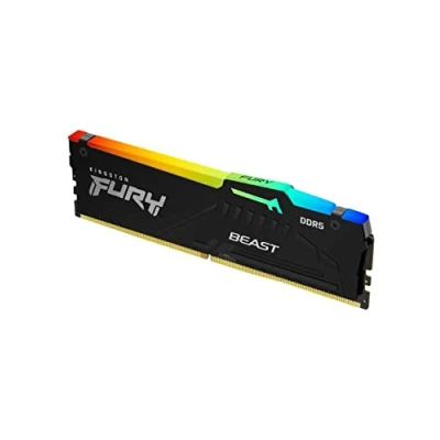 Abbildung von Kingston FURY Beast Schwarz RGB EXPO 8GB 5200MT/s DDR5 CL36 DIMM Desktop Gaming Speicher Einzelnes Modul KF552C36BBEA 8