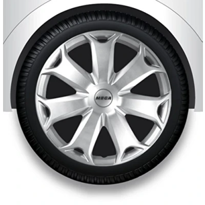 Abbildung von Radzierblenden Radkappen Radabdeckung 15&quot; Zoll #38 Silber ABS
