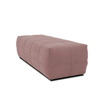 Abbildung von DOMO. collection Polsterhocker Brandon, Sitzhocker, Fußhocker, Hocker 150 x 60 40 cm, rosa