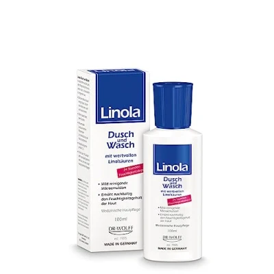 Abbildung von Linola Dusch und Wasch, 1 x 100 ml für trockene oder zu Neurodermitis neigende Haut