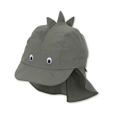 Abbildung von Sterntaler Unisex Baby Pet M. nekbescherming 1512133 Winter Hut, Dunkelgrün, 47 EU