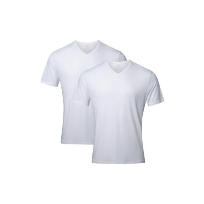 Abbildung von DANISH ENDURANCE T Shirt V Herren (2er Pack) aus Modal &amp; Baumwolle, leicht atmungsaktiv