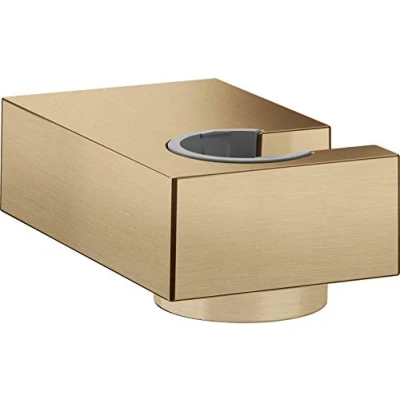 Abbildung von hansgrohe Duschkopfhalterung Porter E, Brushed Bronze, 78,00