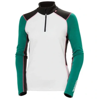 Abbildung von Helly Hansen LIFA Midweight 1/2 Strickpullover, Damen, Größe: Medium, Emerald
