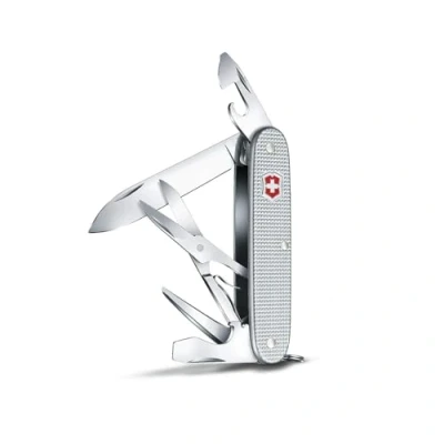 Abbildung von Victorinox Schweizer Taschenmesser, Pioneer X, Swiss Army Knife, Multitool, 9 Funktionen, Klinge, Schraubendreher 3 mm, Kapselheber