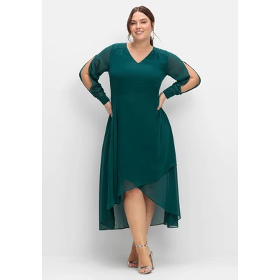 Abbildung von Sheego Ballkleid, Damen, Größe: 50, Dunkelgrün