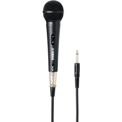 Abbildung von Yamaha DM 105 Hochwertiges dynamisches Mikrofon Abgestimmt für Lead und Backup Stimmen 3 poliger XLR M Anschluss In Schwarz