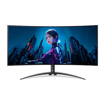 Abbildung von Predator X39 Gaming Monitor 39 Zoll (99 cm Bildschirm) UWQHD, OLED, 240Hz, 0.01ms(PRT)/0.03ms(GTG), DP 1.4, 2xHDMI 2.1, Type C 90W, USB HUB, Curved, höhenverstellbar, FreeSync Premium Pro