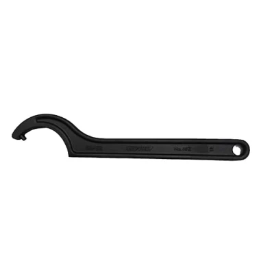Abbildung von GEDORE Hakenschlüssel mit Nase, für Nutmuttern, SW 58 62 mm, Spitzen Ø 5 Schraubenschlüssel, 40
