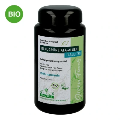 Abbildung von Afa Alge 400 mg blaugrün Tabletten