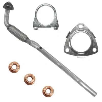 Abbildung von Schalldämpferset Auspuff Kollektorrohr für Opel Meriva 1 I A 2005 07/2010 1.6 Schrägheck