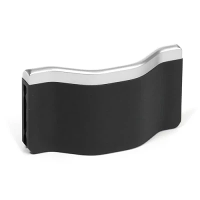 Abbildung von Volkswagen 571864241UZB Einsatz Mittelkonsole Abdeckung Blende Teiler Halter, schwarz/chrom