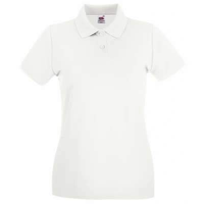 Abbildung von Fruit Of The Loom Damen Premium Polo Shirt mit Kurzarm im Lady Fit