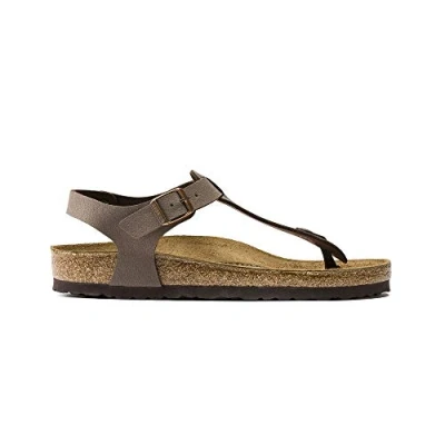 Abbildung von Birkenstock Damen Kairo Knöchelriemchen Sandalen, Braun (Nubuck Marron Mocca Nubuck Mocca)