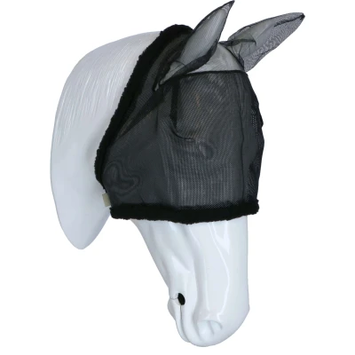 Abbildung von Harry&#039;s Horse Fliegenmaske mit schwarzen Ohren S Schwarz