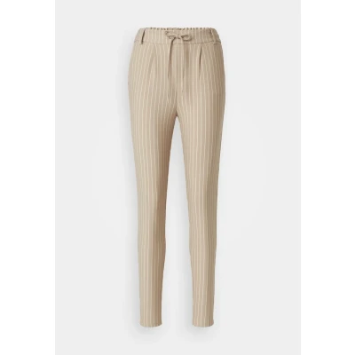 Abbildung von ONLY Pantalon Poptrash Stoffhose, Damen, Größe: XSx30, Humus/cloud dancer