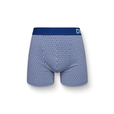 Abbildung von Dedoles Boxershorts Herren &amp; Jungen Unterwäsche Trunks Baumwolle lustige Designs Dinosaurier Hamster Spiele Maulwurf Geschenk, Farbe: Blau Grau, Gr. XL