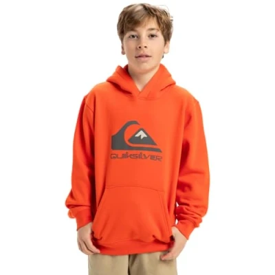 Abbildung von Quiksilver Big Logo Hoodie Pullover aus Fleece Kind