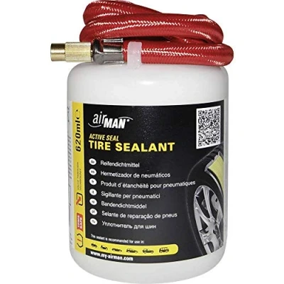 Abbildung von Airman 64 010 001 Valve Through Sealant 620 Reifen Dichtmittel (L x B H) 110 90 142mm