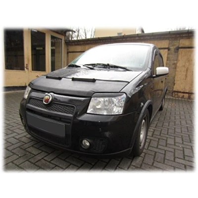 Abbildung von AB 00146 Auto Bra kompatibel mit Fiat Panda Bj. 2003 2012 Haubenbra Steinschlagschutz Tuning Bonnet