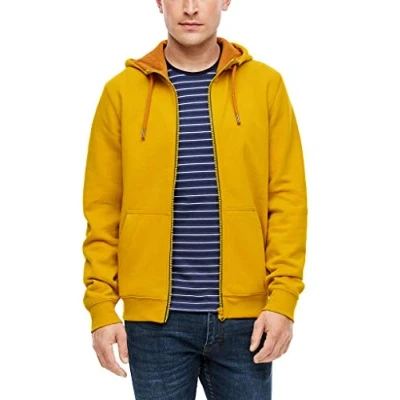 Abbildung von s.Oliver Allwetterjacke Sweatjacke mit Kapuze Kontrast Details