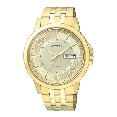 Abbildung von Citizen Quarzuhr BF2013 56PE, Armbanduhr, Herrenuhr, Damenuhr, Edelstahlarmband, Datum
