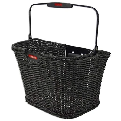 Abbildung von KLICKfix Fahrradkorb Structura Retroschwarz 25x34x27 cm