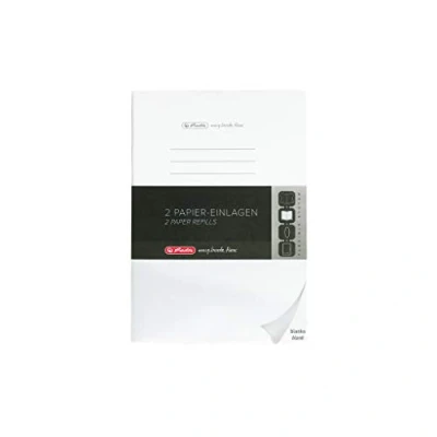 Abbildung von Herlitz 50034109 Refill für Notizheft flex, A4, 2 x 40 Blatt blanko, 1 Stück
