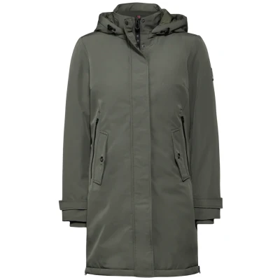 Abbildung von Cecil MIT Abnehmbarer Parka, Damen, Größe: Large, Grün