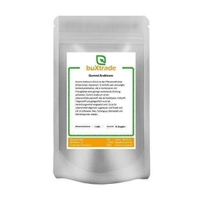 Abbildung von 2 kg Gummi Arabicum Gummar HT Ballaststoff Gum Arabic spühgetrocknetes Pulver