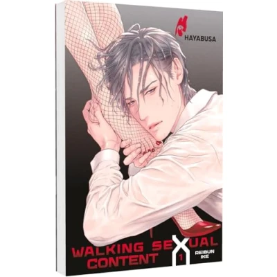 Abbildung von Walking Sexual Content 1: Heißer Yaoi Manga ab 18 über einen charismatischen Star und verliebten Drehbuchautor mit exklusiver SNS Card in der 1. Auflage!