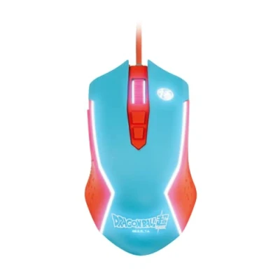 Abbildung von FRTEC Dragon Ball Super Goku Gaming Maus mit LED Beleuchtung, bis zu 8.000 DPI