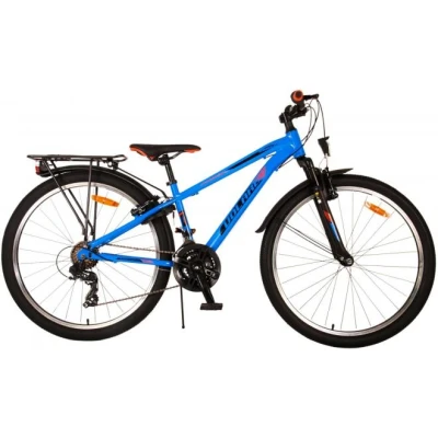 Abbildung von Volare Kinderfahrrad Cross für Jungen 26 Zoll Kinderrad in Blau, 18 Gänge