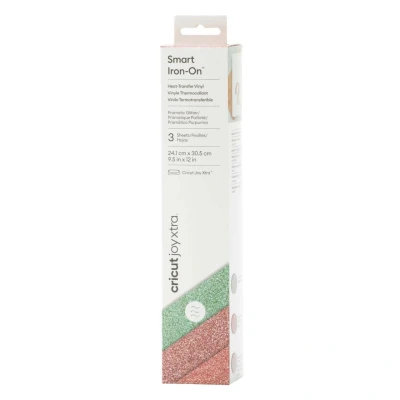 Abbildung von Cricut Joy Xtra Smart Iron On mit prismatischem Glitzer, Meeresglitzern Musterset (3 Stk.)