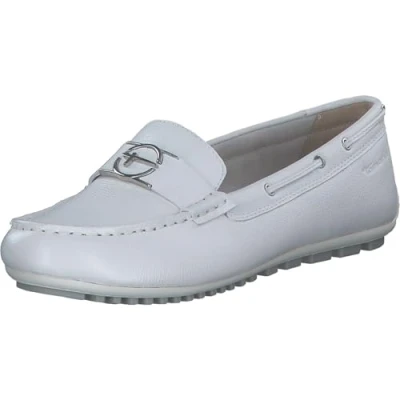 Abbildung von Tamaris Bootsschuh, Damen, Größe: 42, White leather Leder