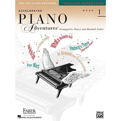 Abbildung von Faber Piano Adventures: Accelerated Adventures For The Older Beginner: Popular Repertoire, Book 1