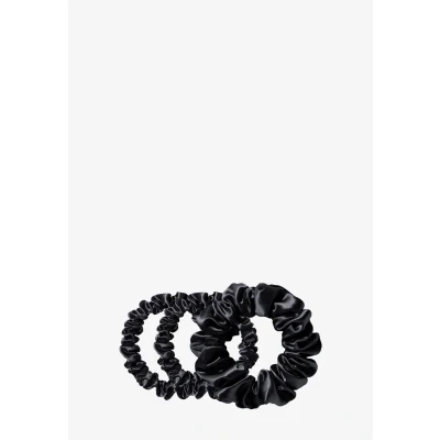 Abbildung von Slip PURE SILK BACK TO Basics Assorted Scrunchies Gesichtspflege Zubehör, Damen, Größe: One Size, Black