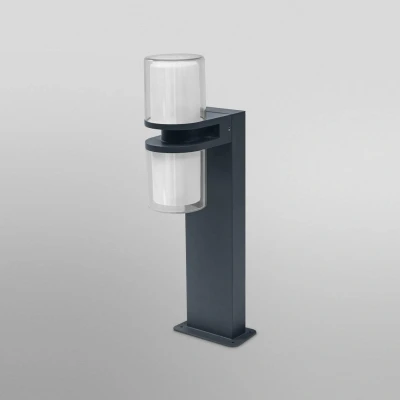Abbildung von LEDVANCE SMART+ WI FI UPDOWN FLARE 80 cm dimmbare LED Standleuchte dunkelgrau für Außen aus beständigem Aluminium, RGB Farbsteuerung, 14 W, 3000 Kelvin warmweiß, 1000 Lumen, IP44