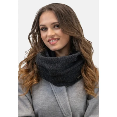 Abbildung von Vivisence Schal, Damen, Größe: One Size, Black melange