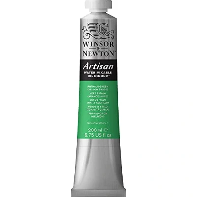 Abbildung von Winsor &amp; Newton 1537521 Artisan wassermischbare Ölfarbe, hohe Pigmentkonzentration, gute Deckkraft Lichtechtheit 200ml Tube, Phthalogrün Gelbton