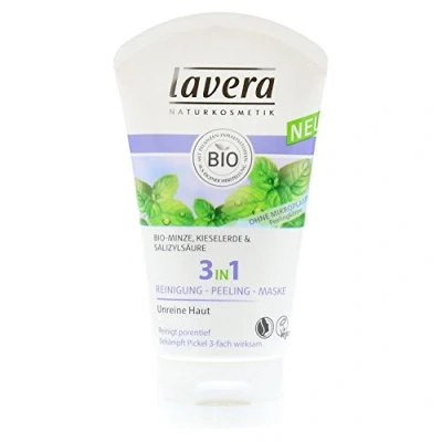 Abbildung von Lavera 3in1 Reinigung Peeling Maske Bio Minze 6er Pack (6 x 125ml)
