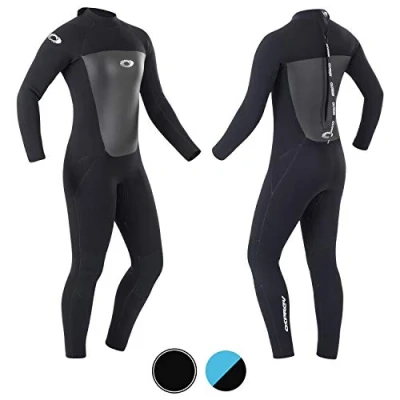 Abbildung von Osprey Origin Neoprenanzug Damen 5mm Lang Winter Wetsuit und Surfanzug, Schwarz, Extra groß (XL)