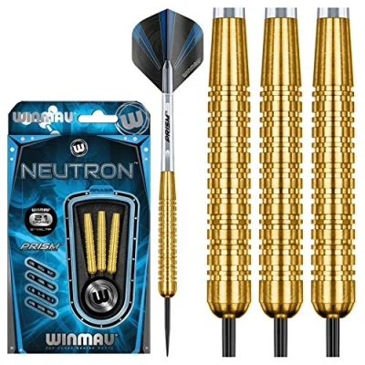 Abbildung von Winmau Dartpfeile Stahlspitze Neutron brass