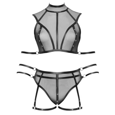 Abbildung von Dessous Set in Bondage Optik