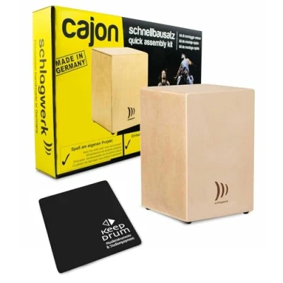 Abbildung von Schlagwerk CBA10S Cajon Schnellbausatz Medium + keepdrum Sitzpad