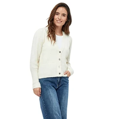 Abbildung von DESIRES Damen Gea Strickjacke Weiß L