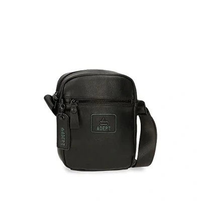 Abbildung von Adept Axel Umhängetasche Medium Schwarz 17 x 22 6 cm Kunstleder, , Mittlere