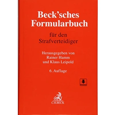 Abbildung von Beck&#039;sches Formularbuch für den Strafverteidiger: Mit Formularen zum Download